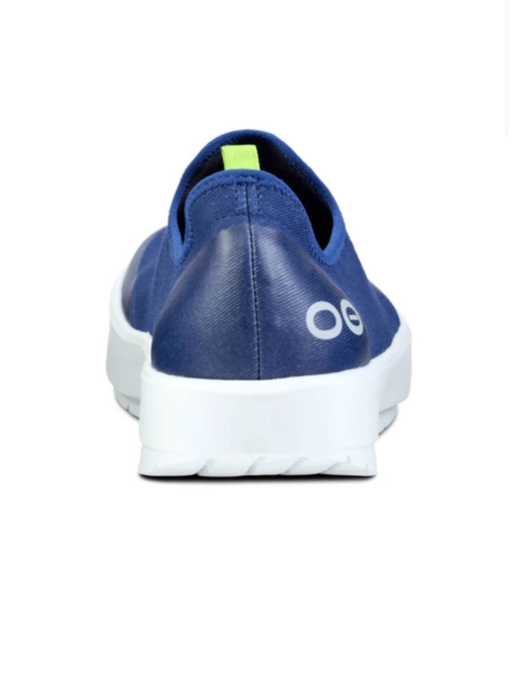NWT Oofos Slip On 4 Way Stretch OOmg Low with Recovery Technology Blue/White W 8 - Picture 4 of 15